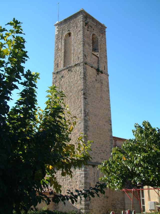 Le clocher de l'glise 