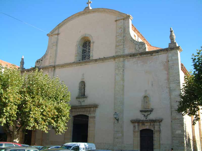 La faade de l'glise