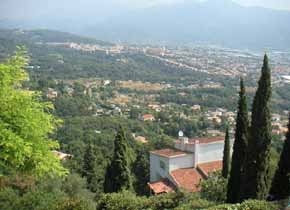 Vue sur la vall�e du Var