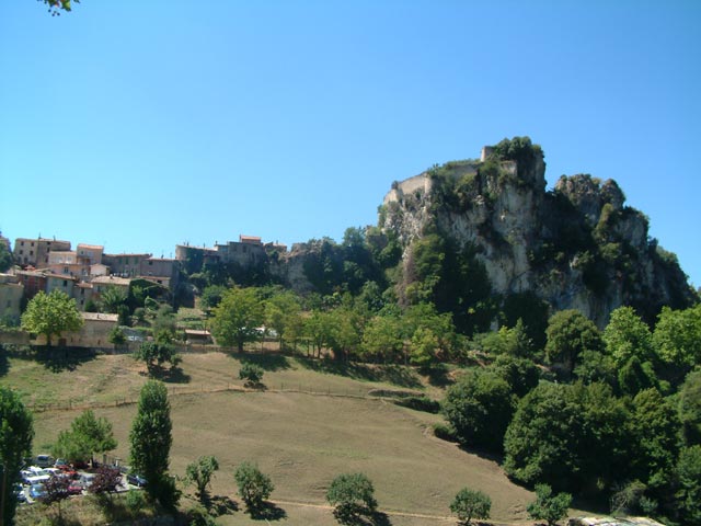 les restes du chteau