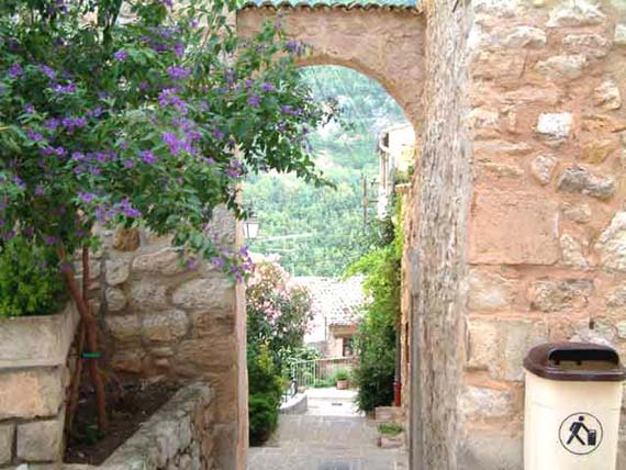 Voute fleurie