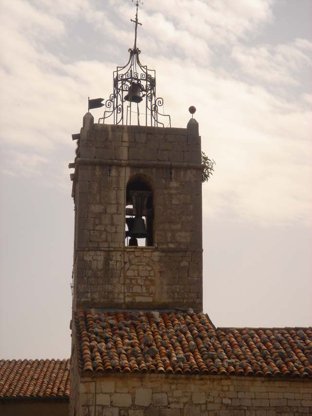 Le clocher de l'glise Notre Dame de l'Assomption