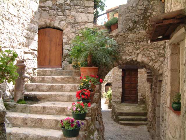 Entre fleurie