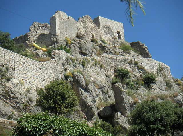 Les ruines du chteau