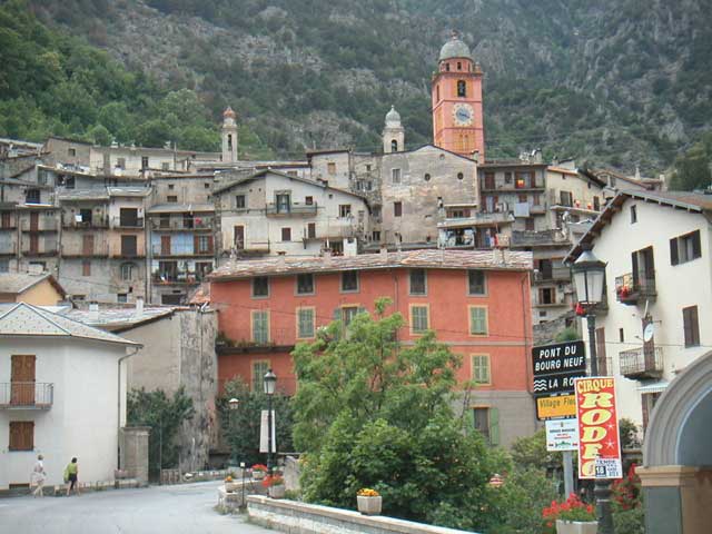 Tende vue de la RN 204